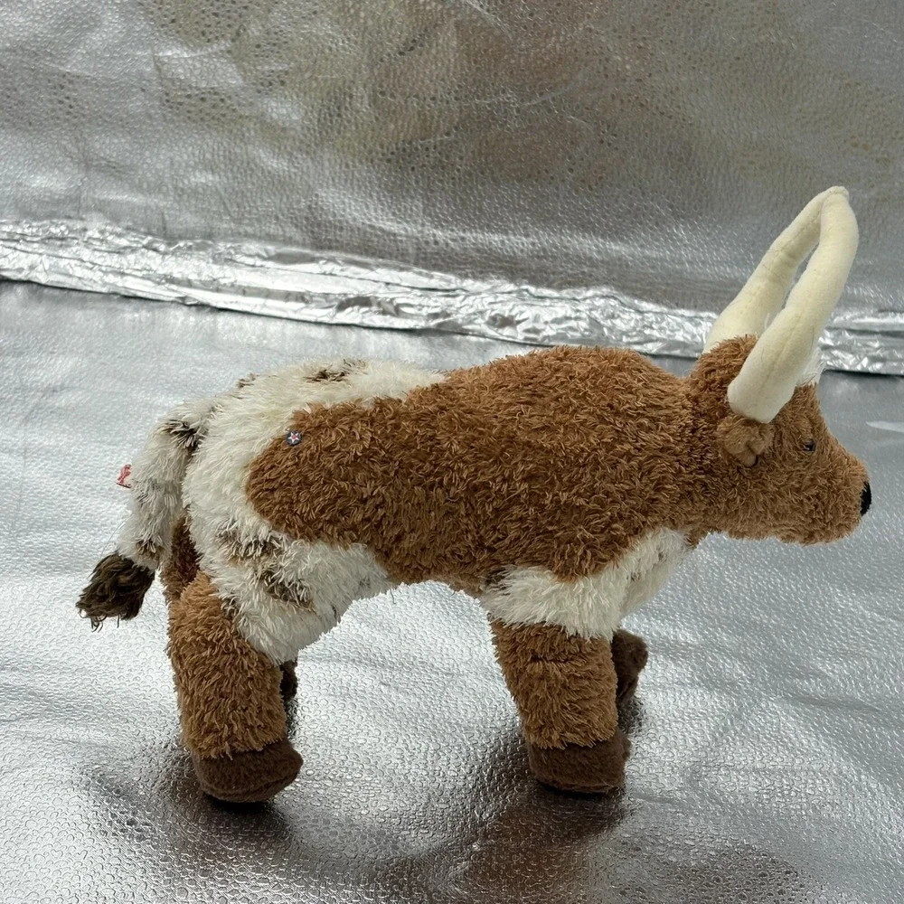 Vintage Douglas Cuddle‎ Toys Longhorn Steer Plush Texas Ranch Bull Y2K Western